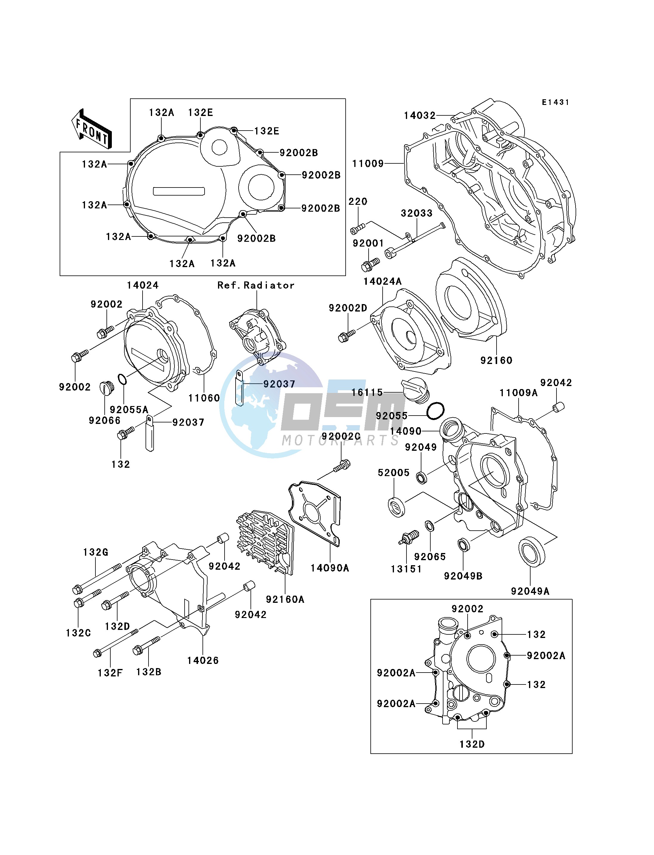 ENGINE COVER-- S- -