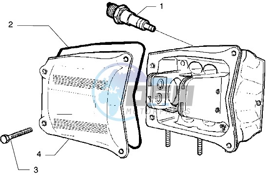 Cylinder head cover