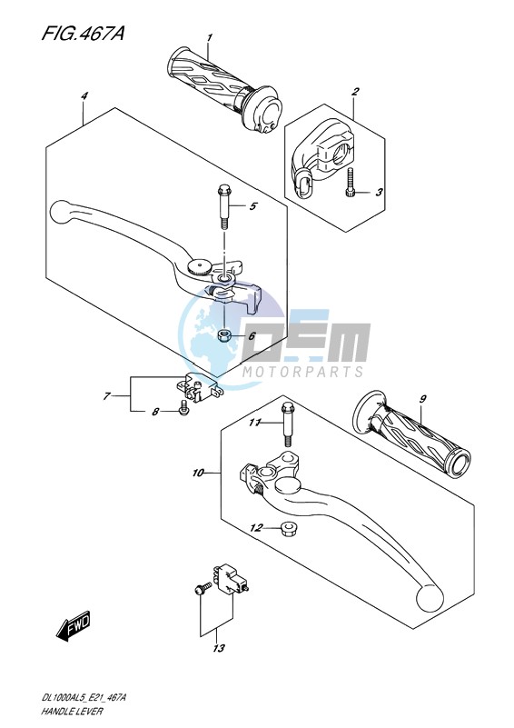 HANDLE LEVER