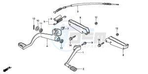 TRX350TM FOURTRAX 350 drawing STEP (TRX350TM/FM)