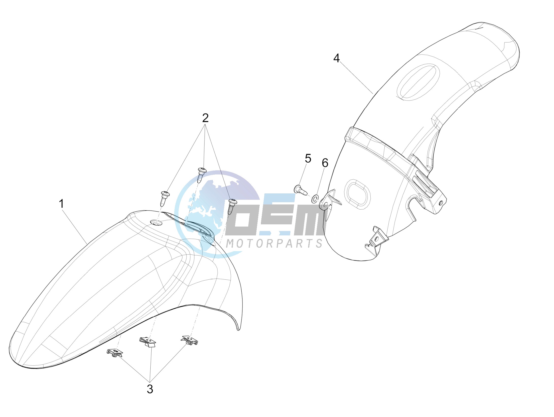 Wheel housing - Mudguard