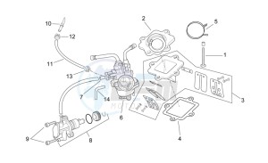 Sonic 50 Air drawing Supply - Oil pump