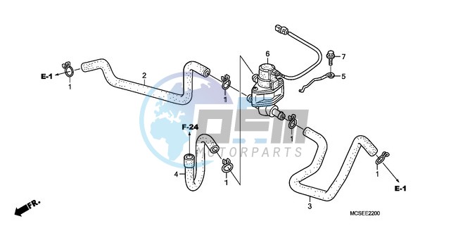 AIR INJECTION CONTROL VALVE