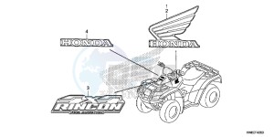 TRX680FAG Wave 110 - AFS110 UK - (E) drawing MARK