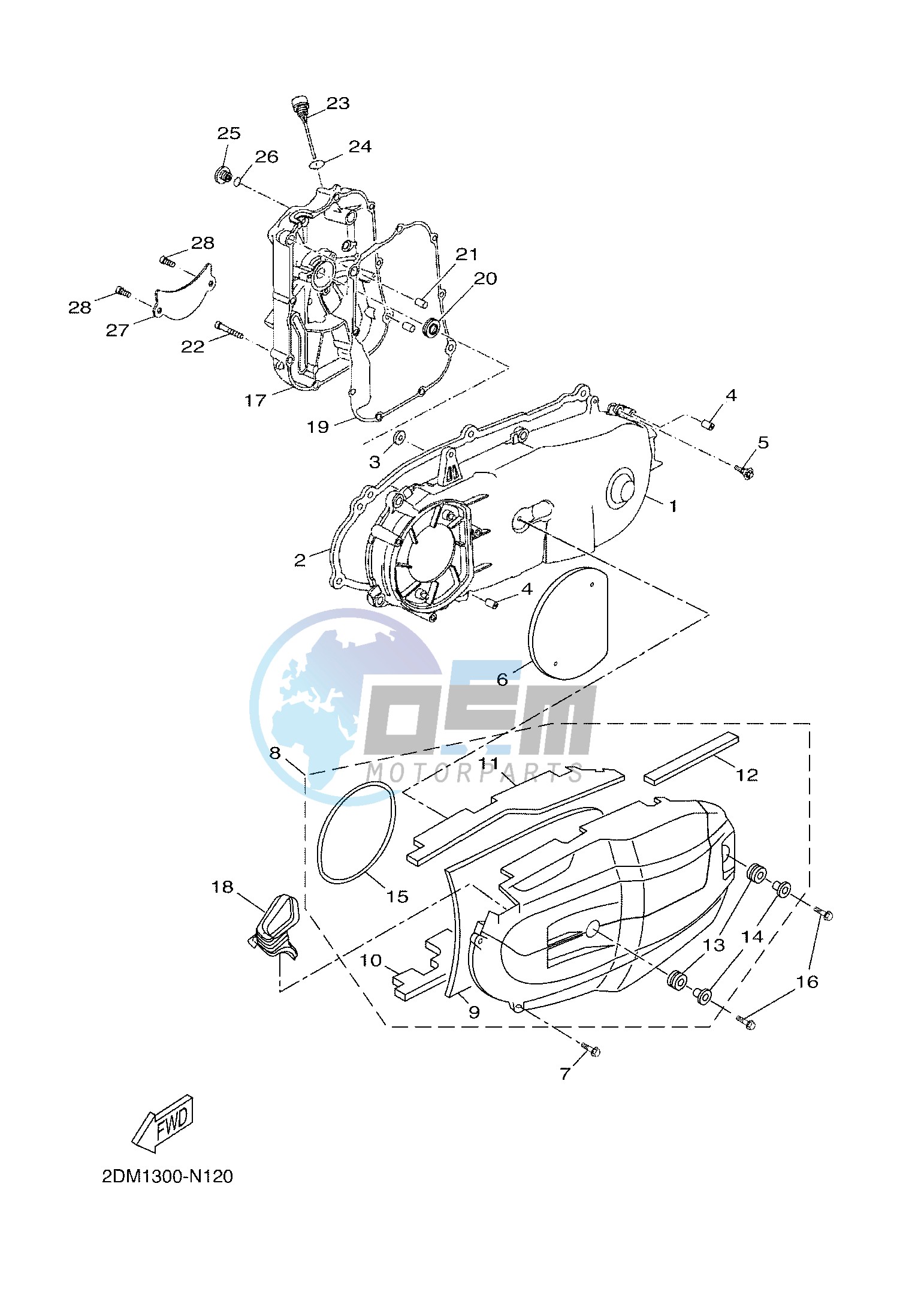 CRANKCASE COVER 1