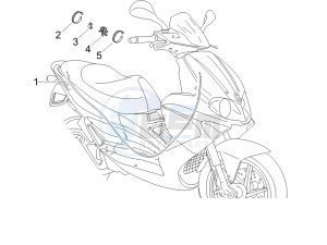 Runner 125 VX 4t Race e3 (UK) UK drawing Transmissions