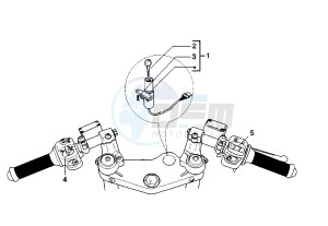 DNA 50 drawing Handlebar Switch