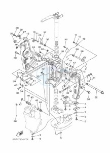 LF300UCA drawing FRONT-FAIRING-BRACKET