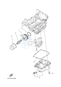 MT07A MT-07 ABS 700 (BU21) drawing OIL CLEANER