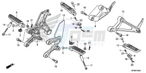 CB1000RAD CB1000R ABS E drawing STEP