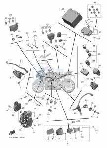 YZF1000 YZF-R1 (B3L7) drawing ELECTRICAL 2