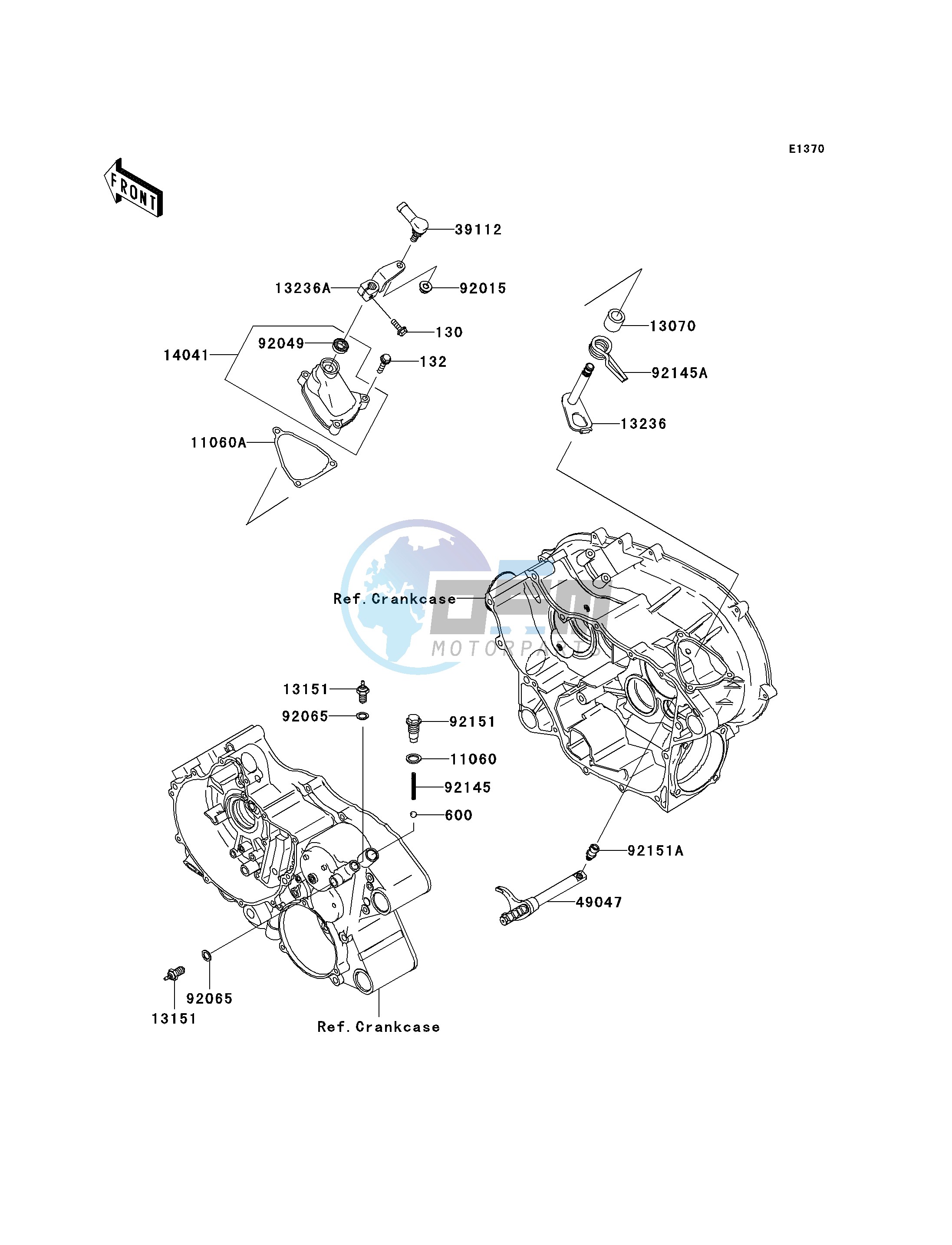 GEAR CHANGE MECHANISM