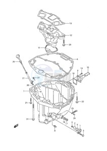 DF 225 drawing Oil Pan