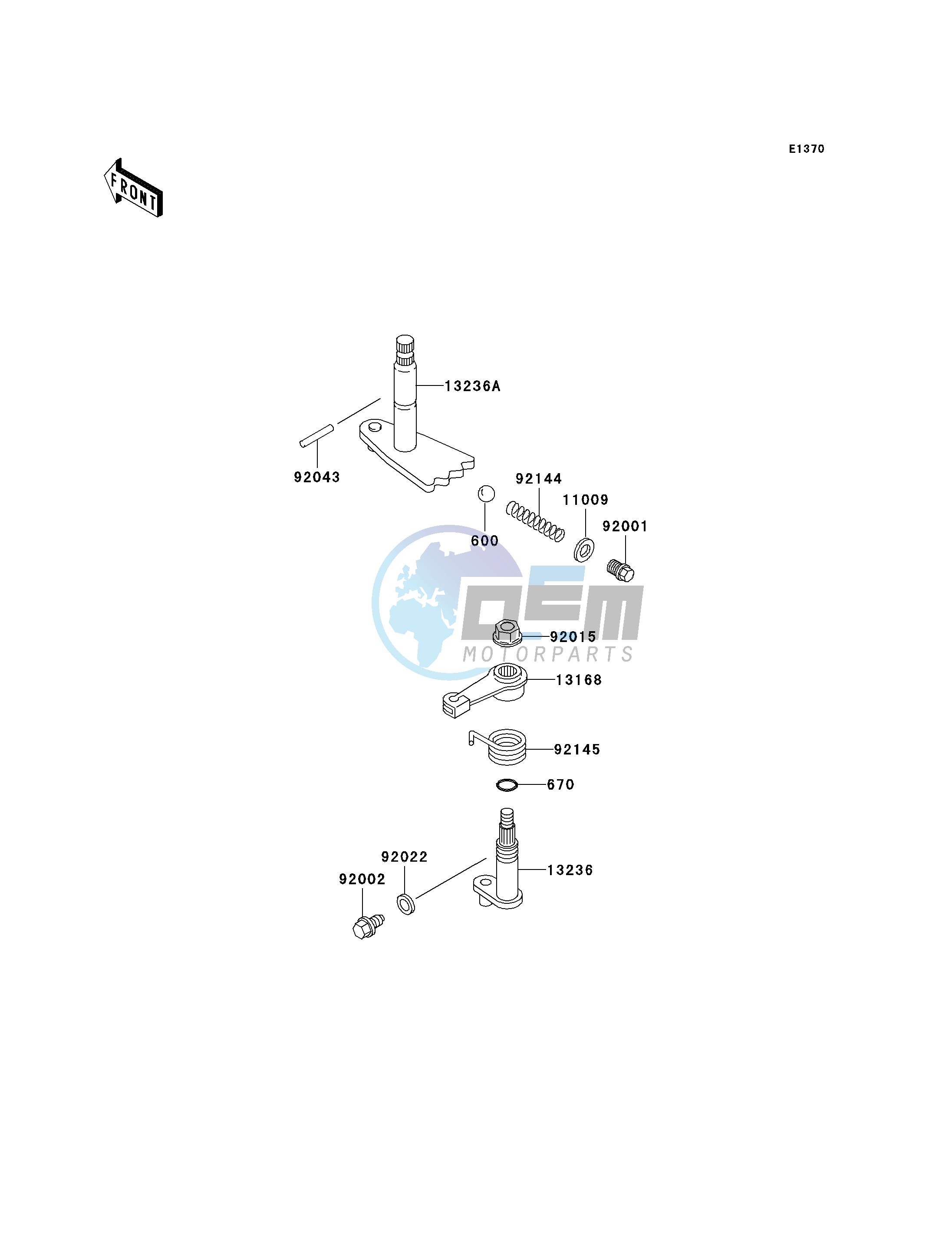 GEAR CHANGE MECHANISM