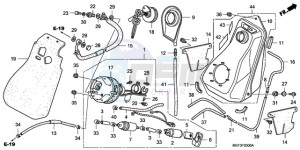 FJS400D9 F / CMF drawing FUEL TANK