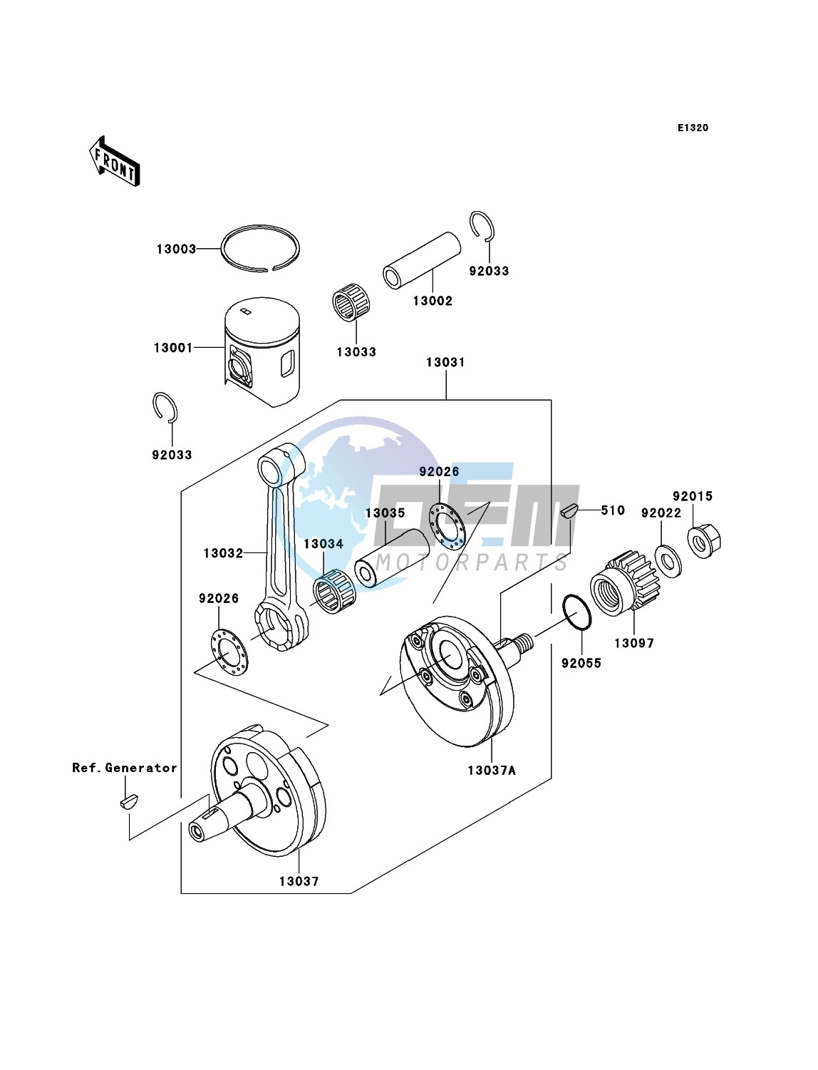 Crankshaft/Piston(s)