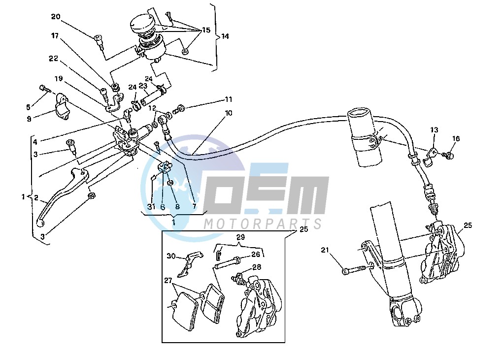 FRONT BRAKE SYSTEM