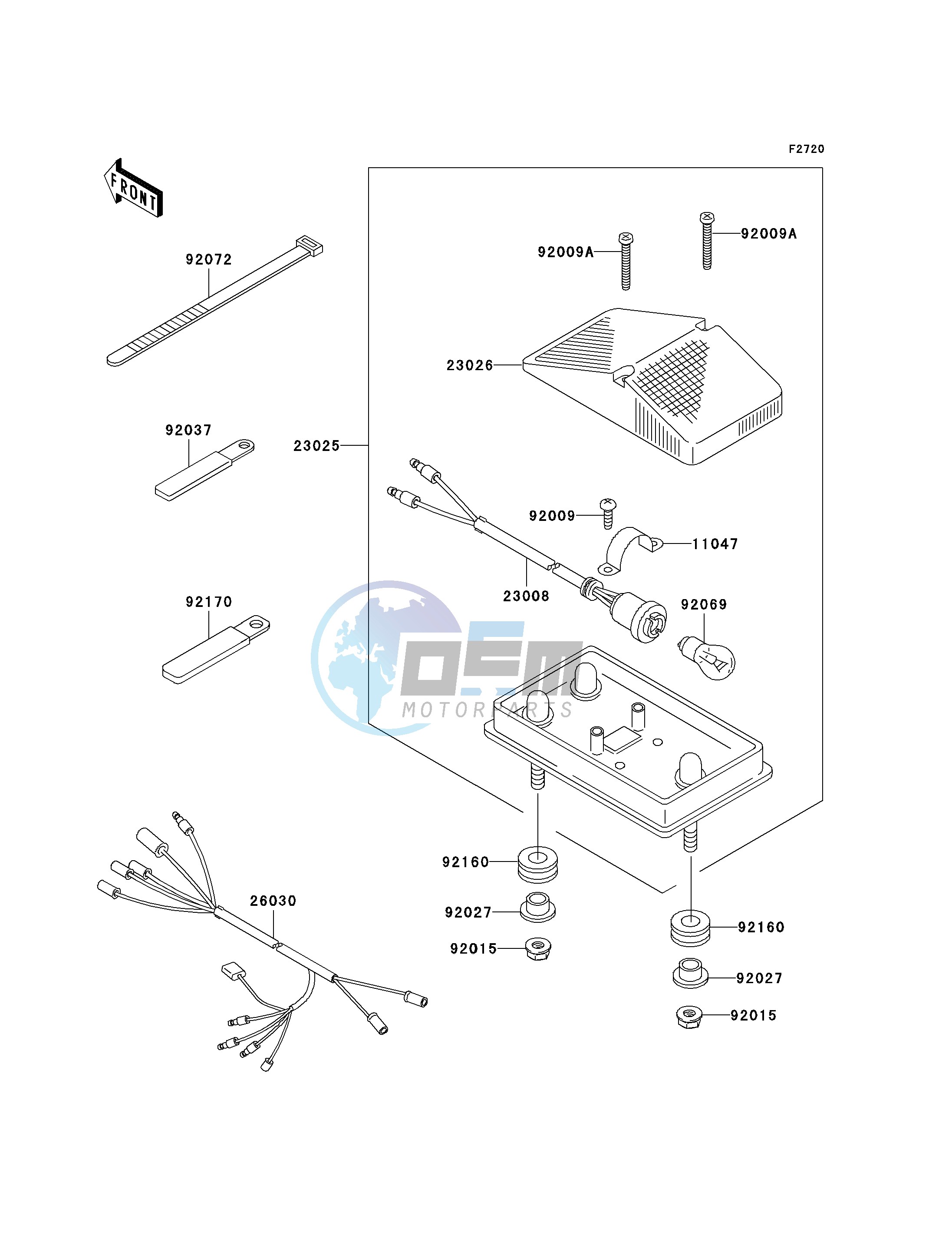 TAILLIGHT-- S- -