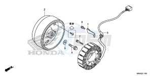 NC750SDG NC750X Europe Direct - (ED) drawing GENERATOR