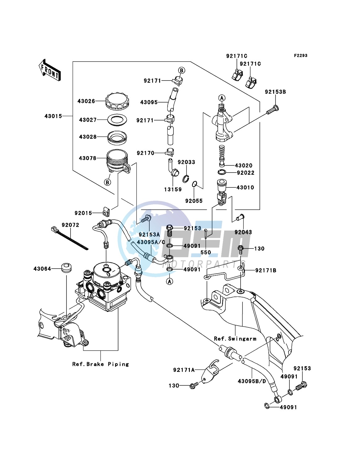 Rear Master Cylinder