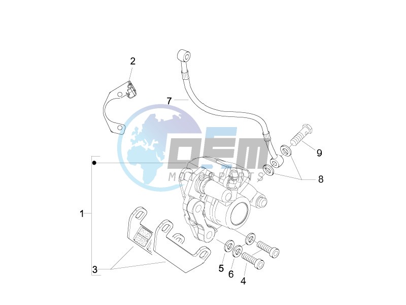 Brakes pipes - Calipers