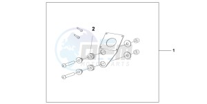 CBF500 drawing G/H SWITCH BRACKET