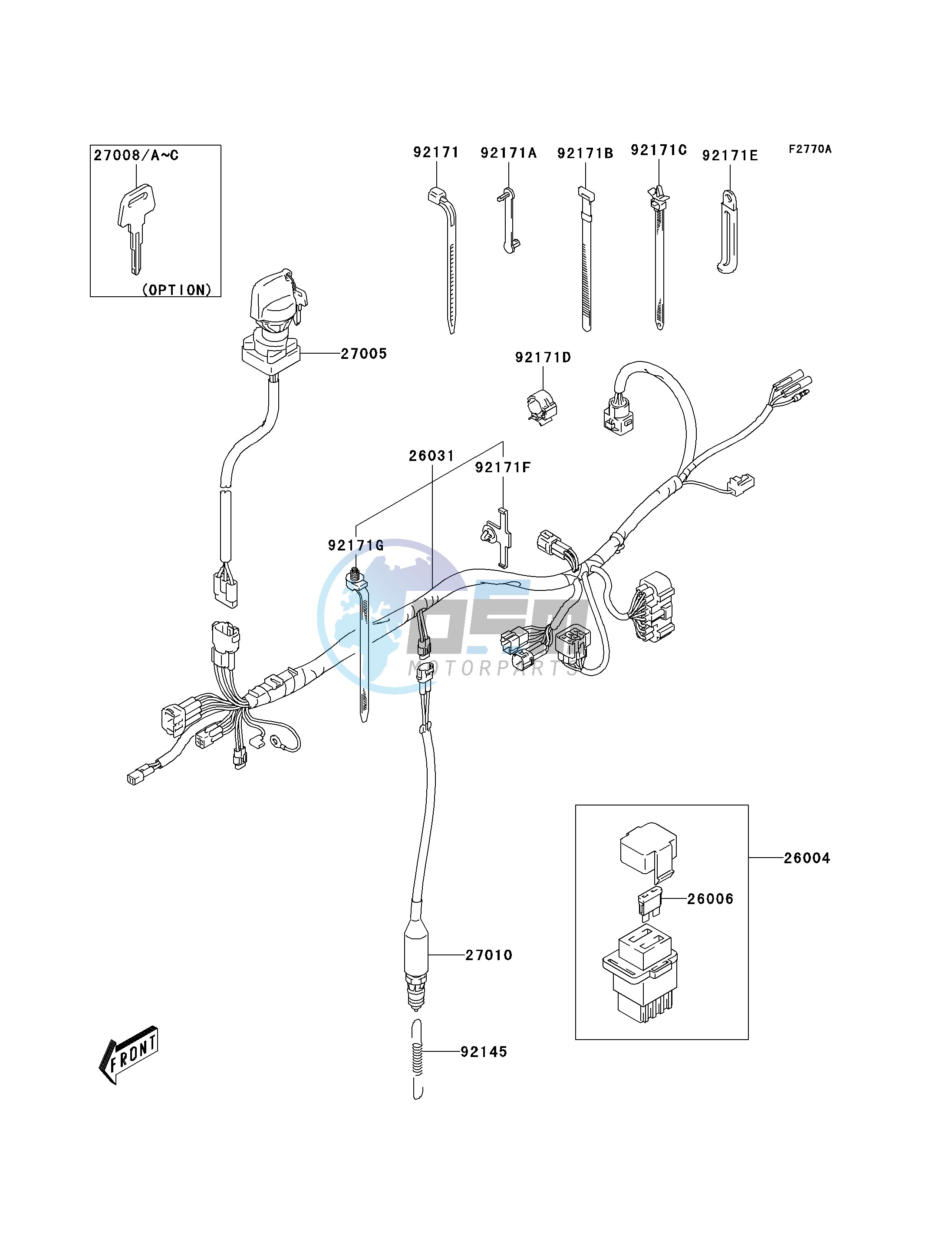 IGNITION SWITCH-- A2- -