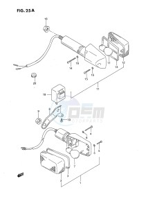 DR650 (E4) drawing TURN SIGNAL LAMP (MODEL R)