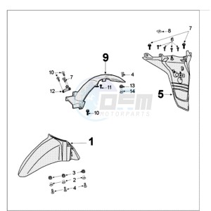 TWEET 50 drawing FENDERS