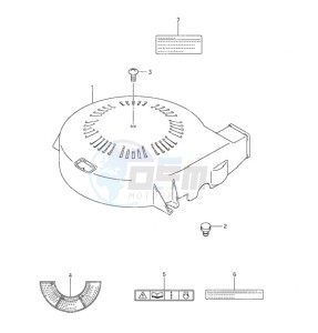 DF 115 drawing Ring Gear Cover