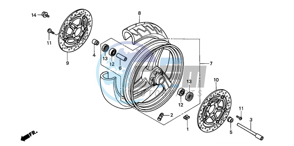 FRONT WHEEL