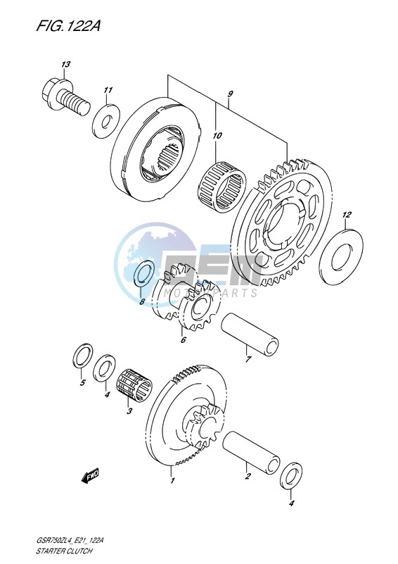 STARTER CLUTCH