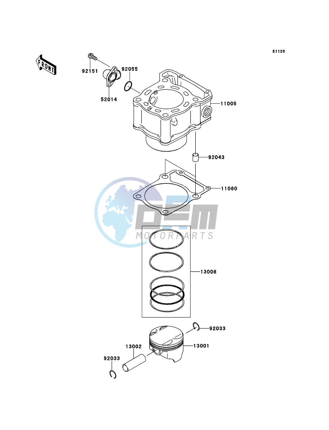 Cylinder/Piston(s)