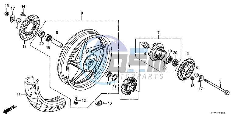 REAR WHEEL