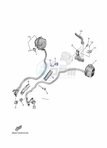 CZD300D-A XMAX 300 TECH MAX (BMK2) drawing INTAKE