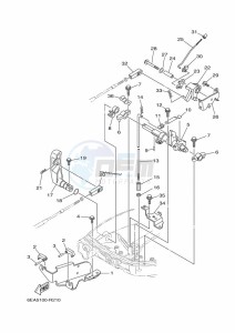 FT9-9LE drawing THROTTLE-CONTROL-2