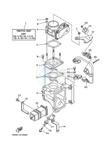 FL200CETX drawing THROTTLE-BODY