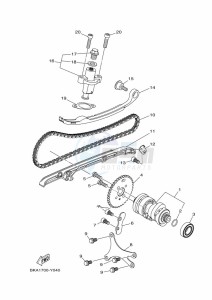 GPD125-A NMAX-125 (BALD) drawing HANDLE SWITCH & LEVER