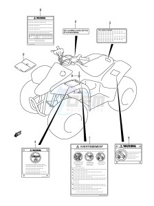 LT-A50 (P2) drawing LABEL (MODEL K2 K3)