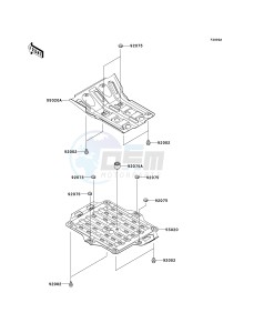 KVF 650 A [PRAIRIE 650 4X4] (A2) [PRAIRIE 650 4X4] drawing OPTIONAL PARTS-- GURD- -