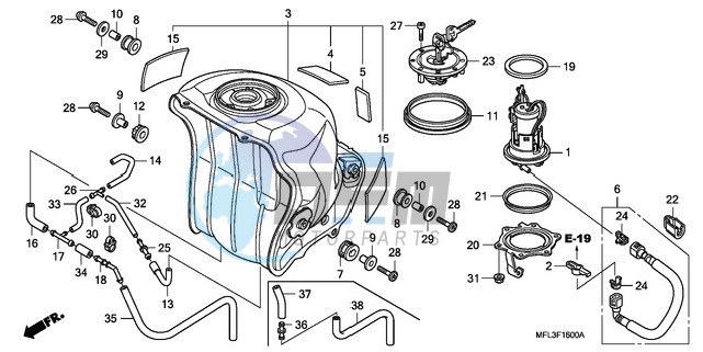 FUEL TANK/FUEL PUMP