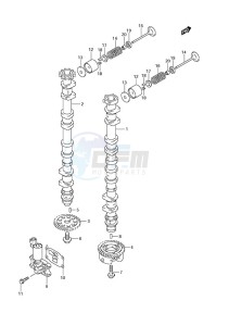 DF 175 drawing Camshaft