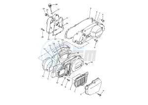 VP VERSITY 300 drawing CRANKCASE COVER