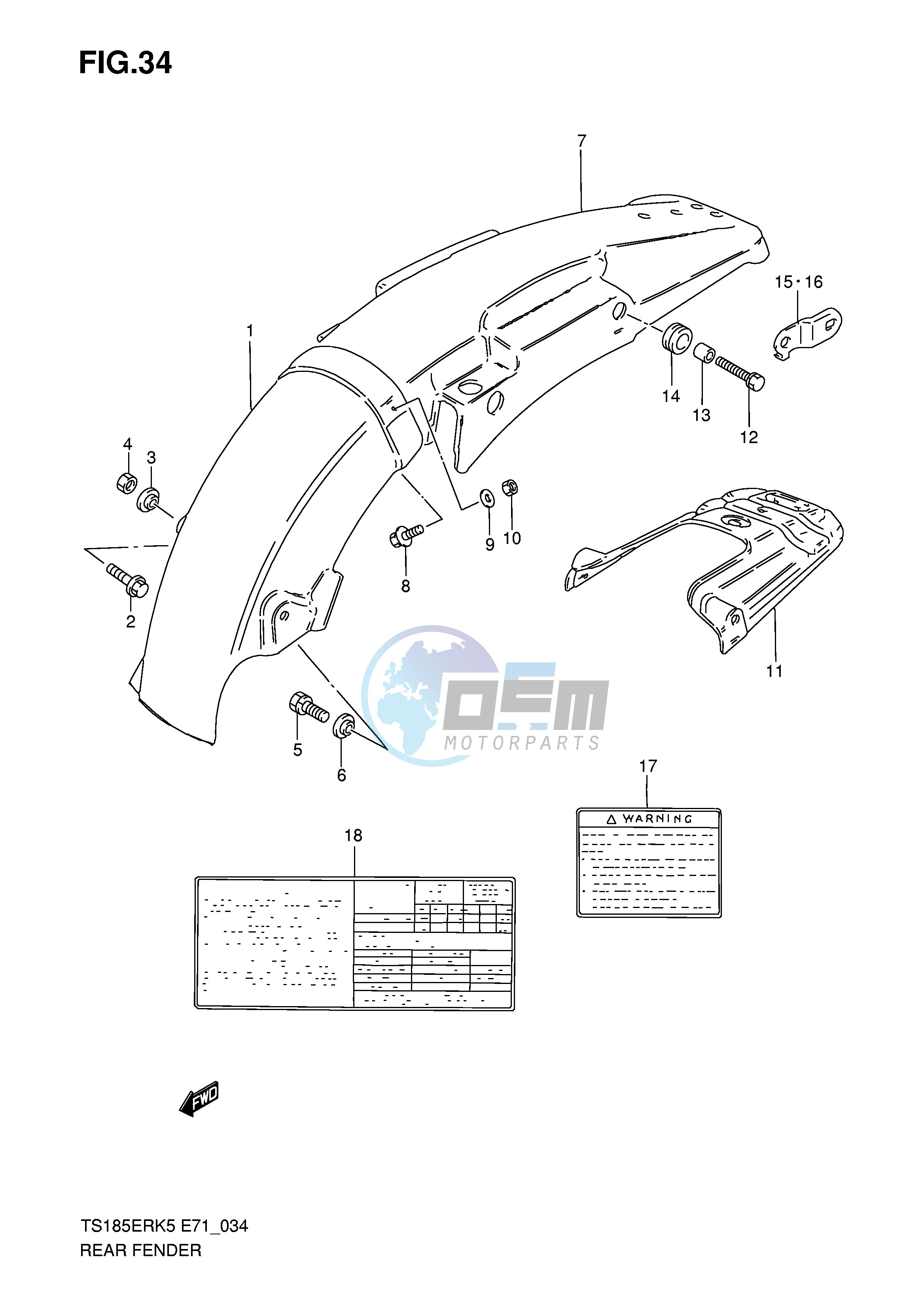 REAR FENDER