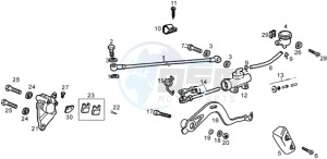 SMT 50 drawing Rear brake