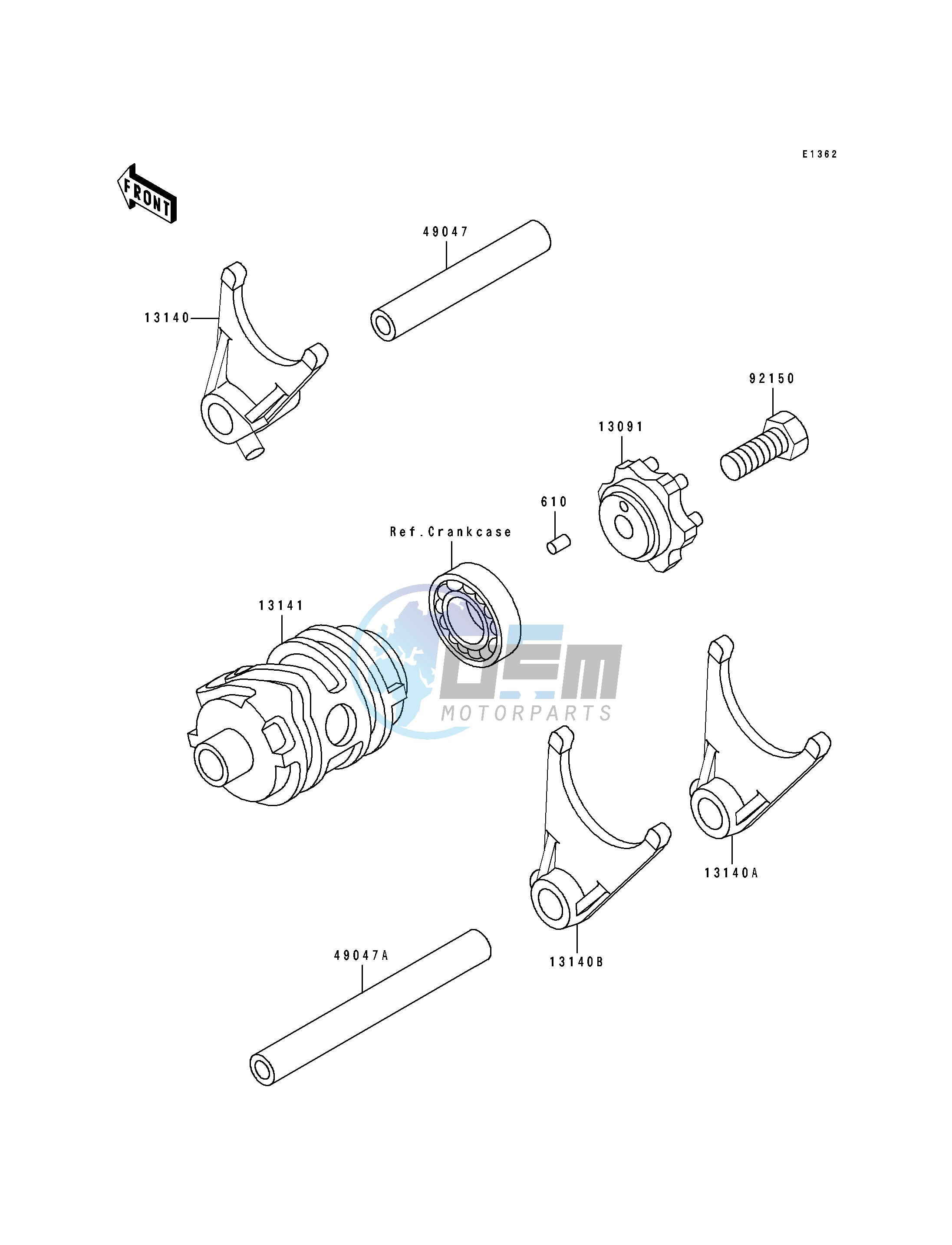 CHANGE DRUM_SHIFT FORK