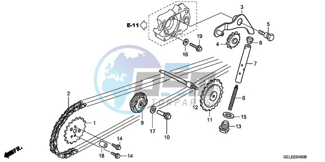 CAM CHAIN/TENSIONER