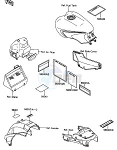 ZG 1000 A [CONCOURS] (A7-A9) [CONCOURS] drawing LABELS