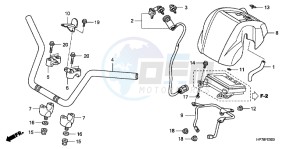 TRX420FAC drawing HANDLE PIPE