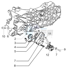 LX 50 2T drawing Oil pump